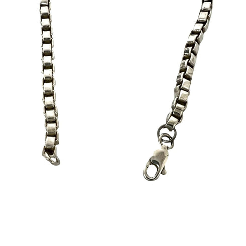 Vintage Venetian ID Bracelet Sterling Silver