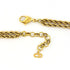 Pendant Necklace Gold and Rhinestone