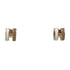 Pop H Earrings Gold-Tone Metal Gold-Tone Metal