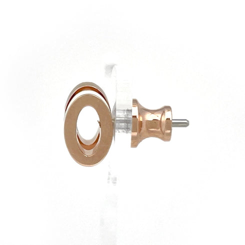 Pop H Earrings Gold-Tone Metal Gold-Tone Metal