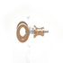 Pop H Earrings Gold-Tone Metal Gold-Tone Metal