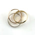 Vendome Louis Cartier Band Ring 18K Tricolor Gold