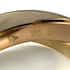 Vendome Louis Cartier Band Ring 18K Tricolor Gold