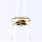 Vendome Louis Cartier Band Ring 18K Tricolor Gold