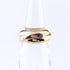 Vendome Louis Cartier Band Ring 18K Tricolor Gold