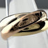 Vendome Louis Cartier Band Ring 18K Tricolor Gold