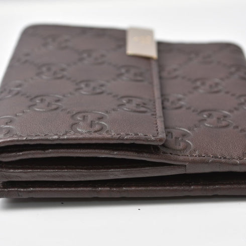 Bow Continental Wallet Guccissima Leather