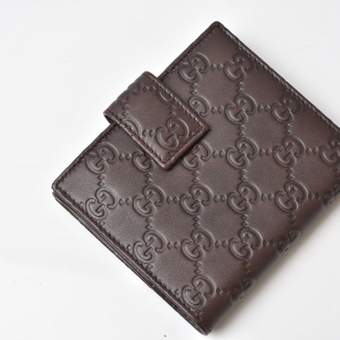 Bow Continental Wallet Guccissima Leather