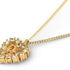 Heart Pendant Necklace Gold
