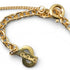 Heart Pendant Necklace Gold