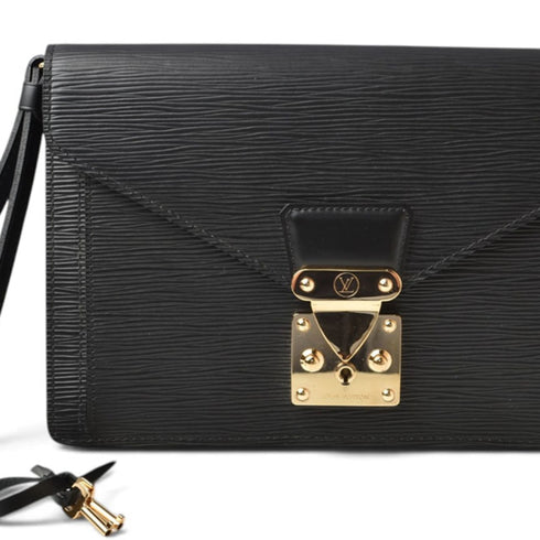 Dragonne Pochette Epi Leather