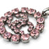 CC Logo Charm Silver-Tone Metal