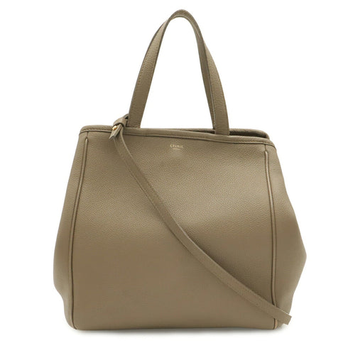 Folded Cabas Leather Small