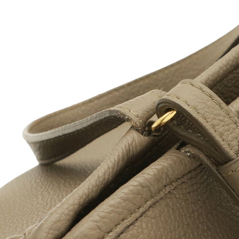 Folded Cabas Leather Small