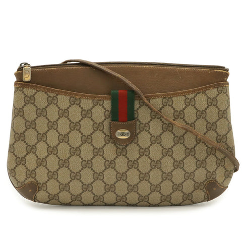 Vintage Web Crossbody Bag GG Coated Canvas Small