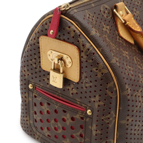 Speedy Handbag Perforated Monogram Canvas 30
