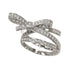 Ruban de Diamond Ring 18K White Gold Medium