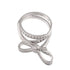 Ruban de Diamond Ring 18K White Gold Medium