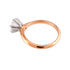Ring 18K Rose Gold and Platinum