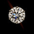 Ring 18K Rose Gold and Platinum