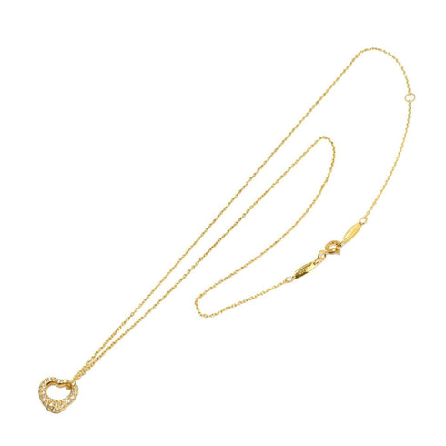 Open Heart Watch 18K Yellow Gold 11mm (45cm)