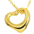 Open Heart Watch 18K Yellow Gold 11mm (45cm)