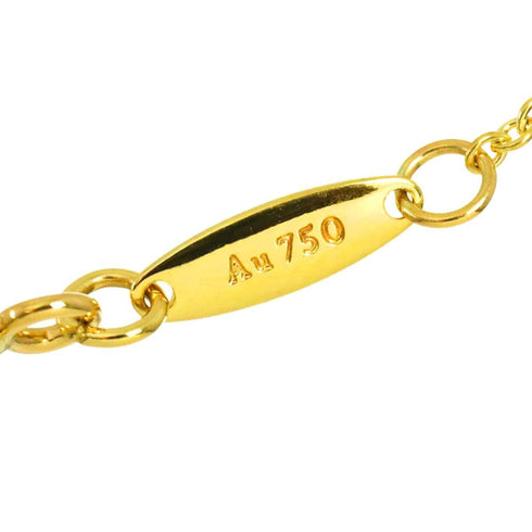 Open Heart Watch 18K Yellow Gold 11mm (45cm)