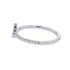 Band Ring Platinum with Diamond