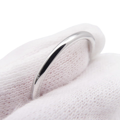 Band Ring Platinum with Diamond