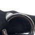 Band Ring Metal Black Size 57
