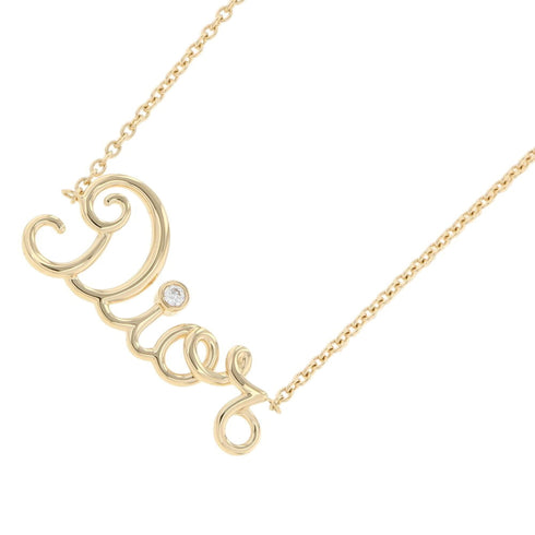 Pendant Necklace 18K Yellow Gold with Diamond