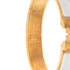 Click H Bracelet Gold and White Plated