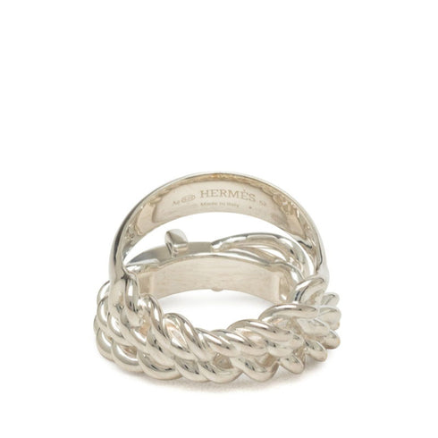 Boucles Sellier In Flexible Ring Sterling Silver Large