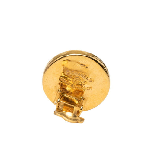 CC Logo Clip-On Earrings Metal