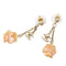 CC Logo Earrings Metal Gold-Tone Metal