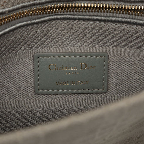 Lady D-Lite Bag Cannage Embroidered Canvas Medium