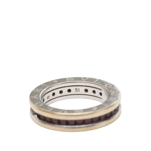 B.Zero1 Ring 18K Rose Gold and 18K White Gold and Sterling Silver