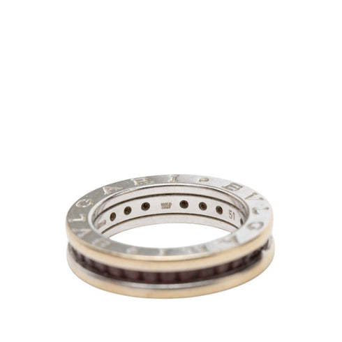 B.Zero1 Ring 18K Rose Gold and 18K White Gold and Sterling Silver
