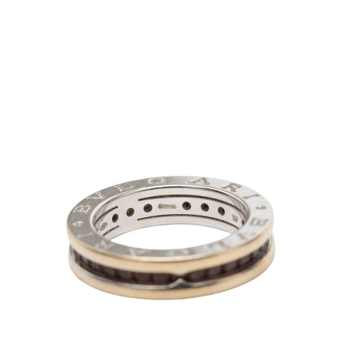 B.Zero1 Ring 18K Rose Gold and 18K White Gold and Sterling Silver