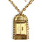 CC Logo Pendant Necklace Metal