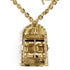 CC Logo Pendant Necklace Metal