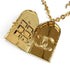 CC Logo Pendant Necklace Metal