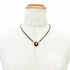 CC Logo Chain Pendant Necklace Gold-Tone Metal