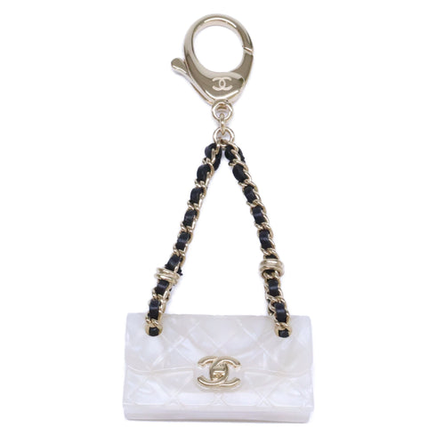 Bag Charm Matelassé Metal Handbag Charm