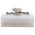 Bag Charm Matelassé Metal Handbag Charm