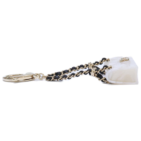 Bag Charm Matelassé Metal Handbag Charm