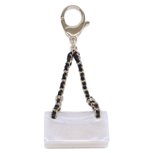 Bag Charm Matelassé Metal Handbag Charm