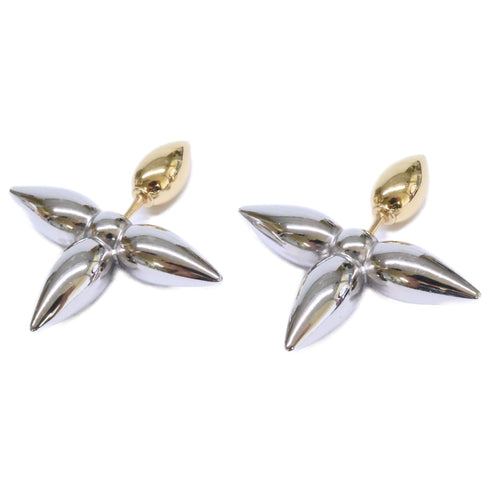 Earrings Gold-Tone Metal
