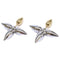 Earrings Gold-Tone Metal