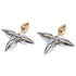 Earrings Gold-Tone Metal
